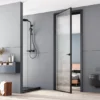 Minimalist swing door