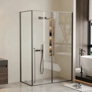Bathroom sliding door