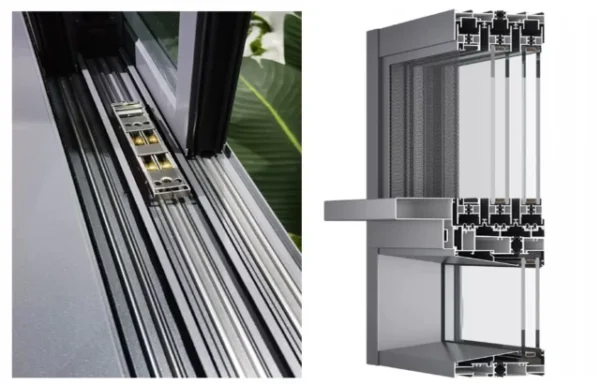 six track sliding windows-Thermal Break 140 series