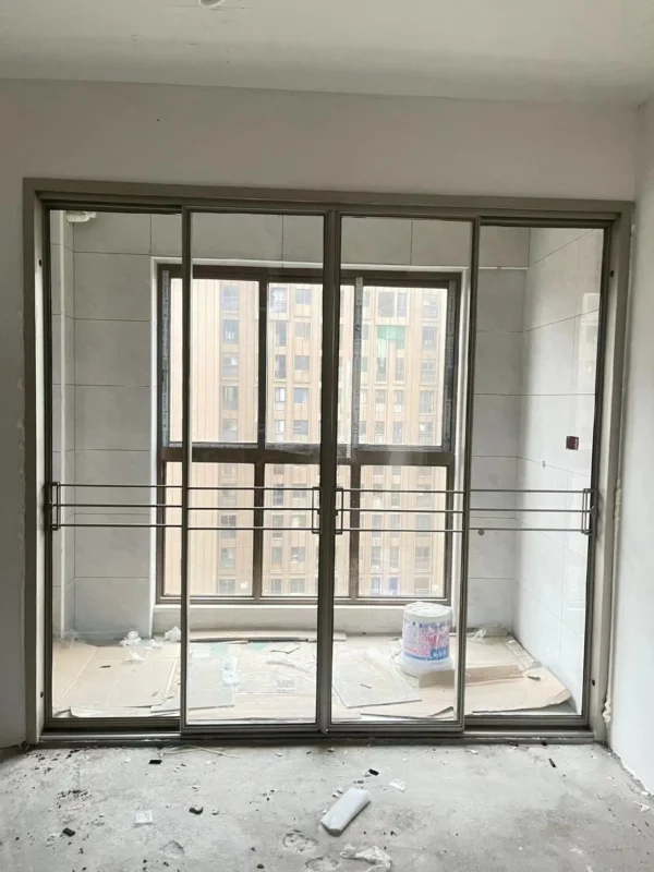 35X18 extremely narrow sliding door