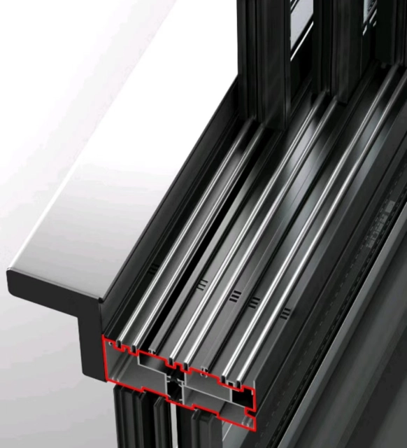 six track sliding windows-Thermal Break 140 series