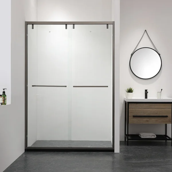 Bathroom sliding door