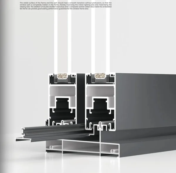 50X68 heavy sliding door