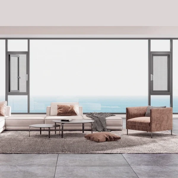 110 series full screen villa casement windows-Thermal Break
